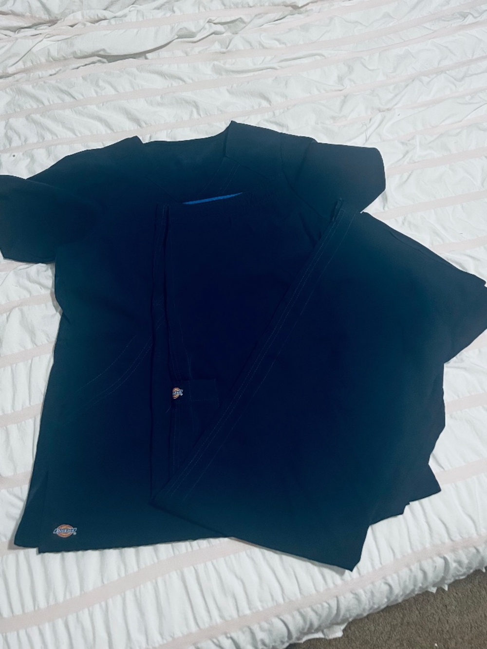 Navy Dickies Scrub Set